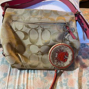 Coach Purse and Coach Change Purse